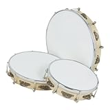 Montaje fácil Gonalca Percusion 1613 - Pandereta afinable 30 cm plástico