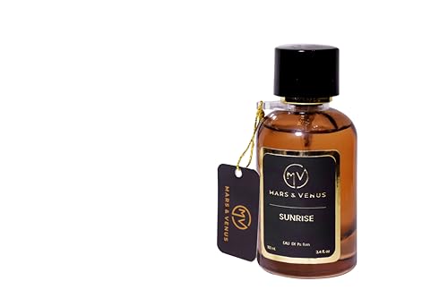 Image of Mars & Venus SUNRISE Perfume for Men & Women 100ml | Premium Luxury Long Lasting Eau De Parfum | Refreshing Citrus Floral Unisex Fragrance
