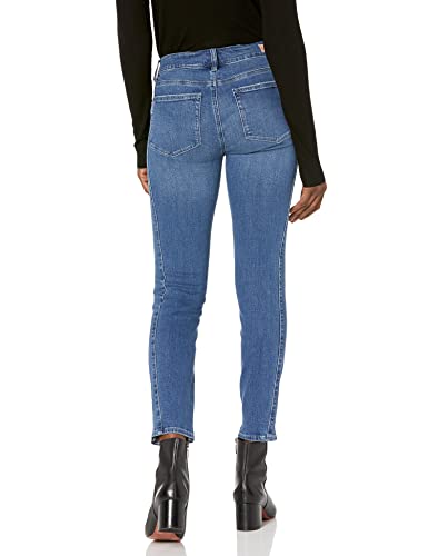 PAIGE Women's Verdugo Transcend Vintage Mid Rise Ultra Skinny Ankle W/Undone Front Hem2