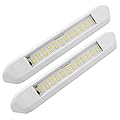 Dream lighting RV Exterior LED Porch Lights 12v Camper Trailer Awning Light Fixture 350lm Cool White Lighting, 10inch, Pack of 2