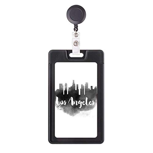 Étui rétractable pour badge Los Angeles Ink City porte-carte d'identité