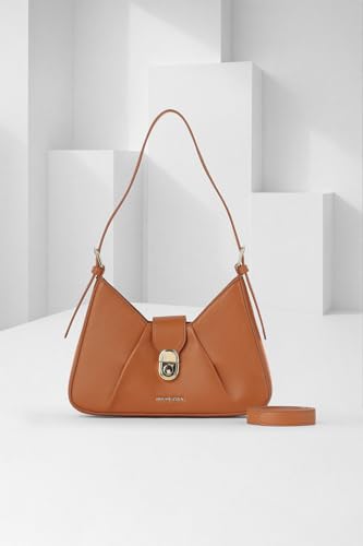 Image of Van Heusen Vogue Women's Shoulder Bag With Additional Crossbody Strap|Classic Style| Shoulder Purse For Ladies
