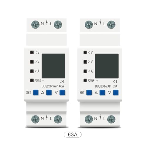 Protection contre les surtensions et sous-tensions réglable 80A 230V - 4