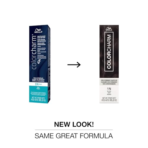 Image of COLORCHARM Demi Permanent Hair Color - Gloss, Refresh & Tone - 2 Fl Oz | Shea Butter | Free of ammonia, gluten, parabens, and animal-derived ingredients.
