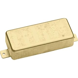 Seymour Duncan santii de MHB gcov Micro Humbucker Antiquity II Mini pour Firebird, Bridge Cover or - Les Beatles, Paul McCartney, John Lennon, RIngo Starr, George Harrison