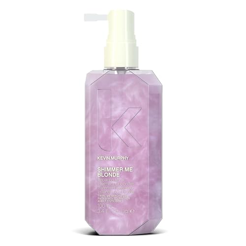 KEVIN.MURPHY SHIMMER.ME BLONDE - Repairing Shine Treatment - For Blonde, Highlighted & Grey Shades - For Hair Repair - Hair Mist with Vitamins - Hair Shimmer Spray - 100 mL / 3.4 fl oz