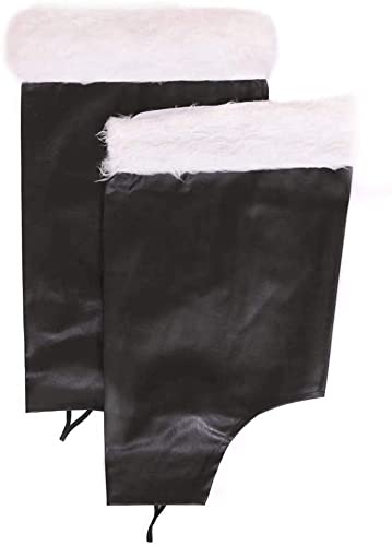 HEREN SANTA KOSTUME - DELUXE VADER KERSTPAK FANCY JURK KOSTUME 10 STUK VELOUR KWALITEIT - RODE SANTA JAS & BROEK PLUS ACCESSOIRES - SANTA CLAUS ST NICK PLUSH XMAS OUTFIT - MAAT GROOT - Afbeelding 6