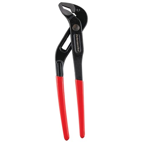Image of Performance Tool W30742 Ratcheting Tongue and Groove Pliers - Versatile and Efficient with Adjustable Jaw Capacity up to 2-1 /2-Inches