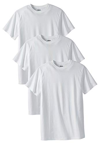 KingSize Men's Big & Tall 3-Pack Cotton Crewneck Undershirt