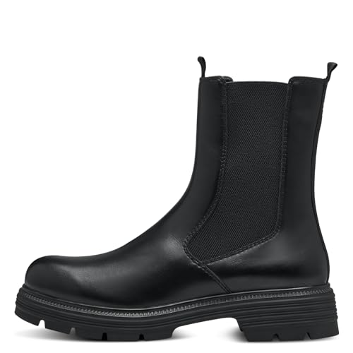 Tamaris Damen Stiefel Vegan schwarz 40