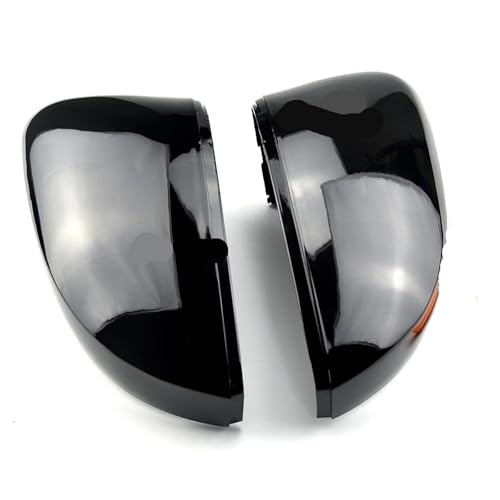 Coques de rétroviseurs pour VW Polo look urbain chic en noir brillant
