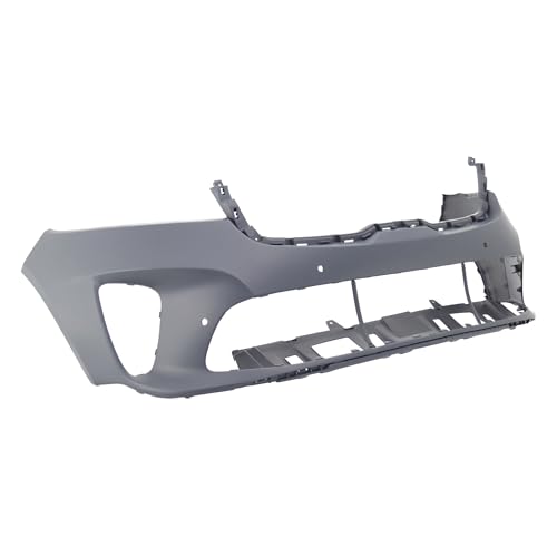 Image of FitParts Compatible with Kia Sorento 2019-2020 Front Bumper Cover | Primed, With Parking Sensor Holes, Ready to Paint, OEM 86510C6510, KI1000203