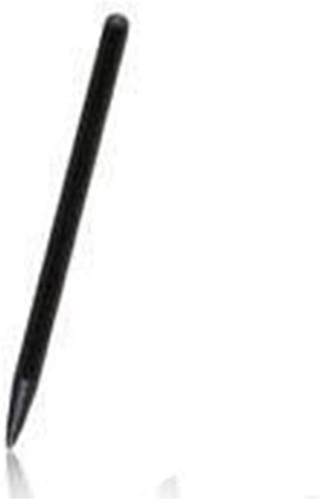 Generic Stylus Pen 2 in 1 Universal Capacitive Pens for Touch Screens Devices,Plastic Resistance Pen for Tablets Devices Phone - Black Deft Processed