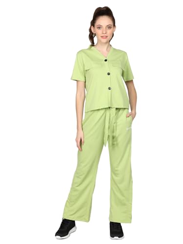 Image of CHKOKKO Women Jogging Suit Casual Summer Track Suit Co-Ord Set
