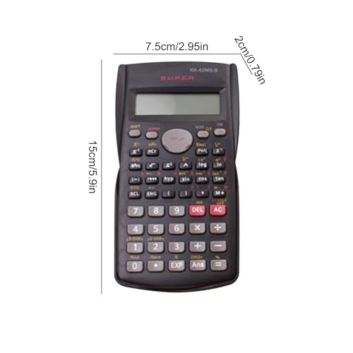 Calculadoras científicas Bitong, Calculadora para la escuela,Calculadora de ingeniería Profesional de 12 dígitos 2 líneas - Pantalla grande, 240 funciones científicas, Calculadora matemática, - imagen 5