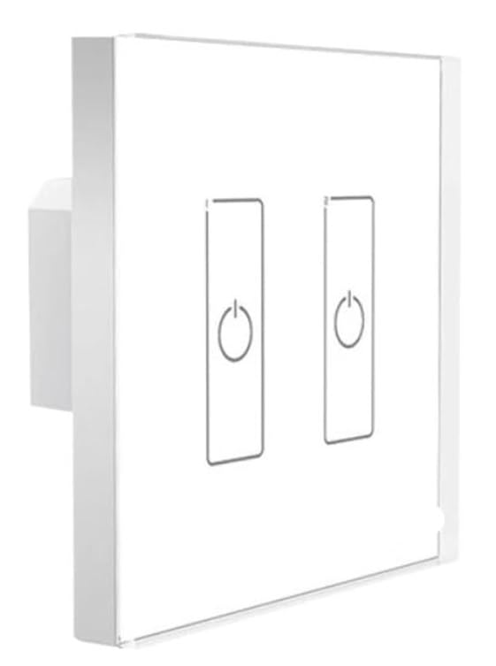 86 models of DALI touch screen wall DIM CCT RGB RGBW switch controller bus powered; DALI dual group LED light button switch(EDA2)