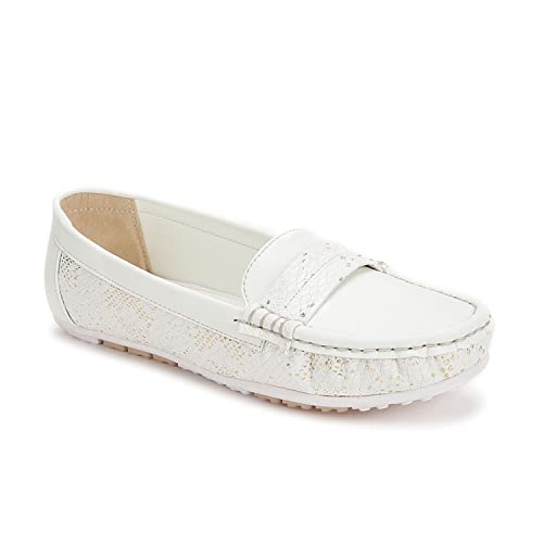 Image of Marc Loire Women Comfortable Slip On Flat Loafer Ballet; Casual and Formal Footwear