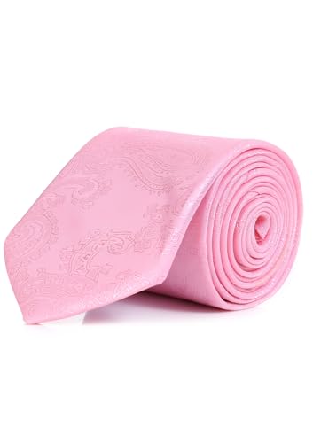 Image of Random Stripe Necktie For Men jacquard Self Drsign Fabric Ties