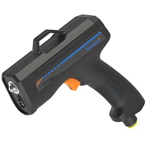 FENGSSLL Pistolet à air ionisé, ioniseur d'air Pur Antistatique, avec Voyant de détection de poussière, Alarme d'anomalie, élimination Efficace de l'électricité Statique et de la poussière Tg2301