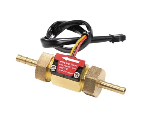 Capteur de débit d'eau turbine laiton YF-B1 G1/2 raccordement tuyau 10mm mesure fluide