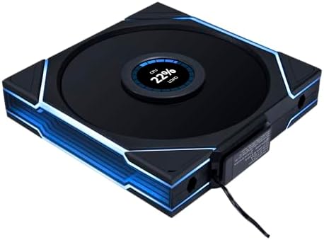 Lian Li UNI Fan TL LCD Wireless-140-Reverse Blade-Black-14RTLLCD1W1B