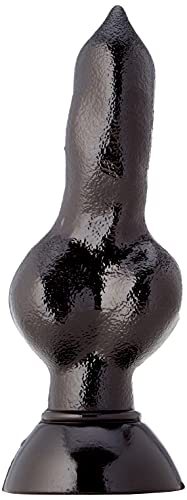 Animals Hyena Dildo, 26 x 5 cm, zwart, 1 stuks - Afbeelding 4