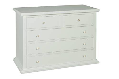 Dmora Comò 3 cassetti + 2 cassettoni, Legno