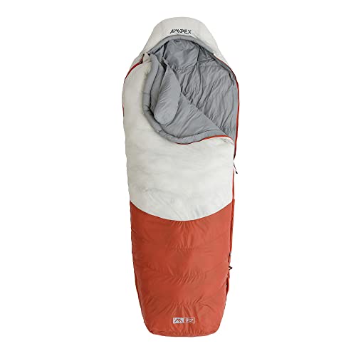 AMPEX Sleeping Bag | Down Sleeping Bags & Alternative Down Bags for Cold Weather Camping Backpacking Hiking - 20° Mummy XL & Reg, 30° Hybrid XL & Reg