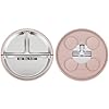 PandaEar 6-in-1 Stainless Steel Baby Feeding Set | Divided Suction Plate, Bowl, Sippy Cup with Straw, Bib, Spoon & Fork | BPA-Free Toddler Feeding Essentials for Self-Feeding (Pink) #2