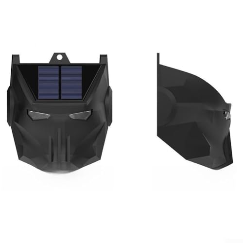 Yhenlovtt Sensor de alarma alimentado por energía solar compatible con repelente de animales al aire libre con detección de movimiento resistente a la intemperie más infrarrojos y jardín (1 unidad)