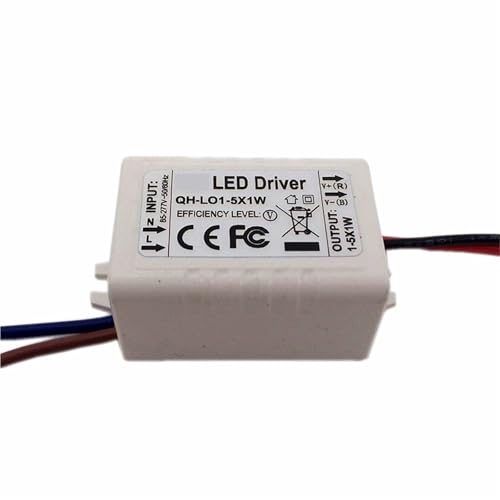 Driver LED 1-5x1W à courant constant pour éviter le scintillement