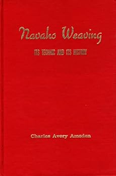 Hardcover Navajo Weaving Its Technic and Its History Book