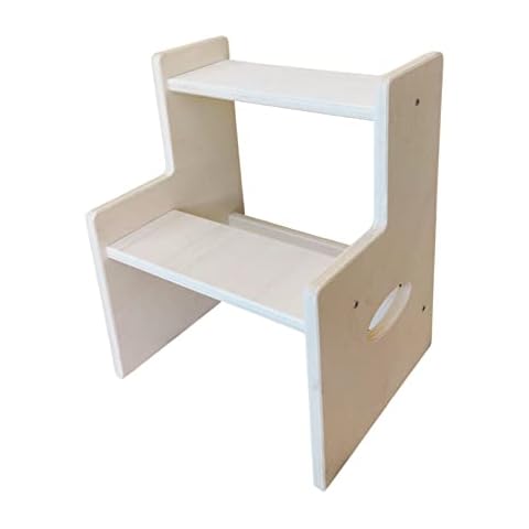 SWEETME Wooden Two-Step Stool for Children Cover