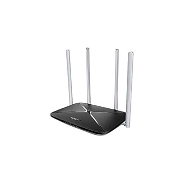 Roteador MERCUSYS AC12G Wireless Gigabit Dual Band AC1200 Preto Grande
