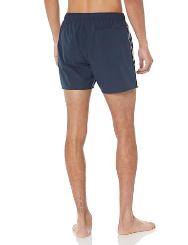 BOSS Men's Standard Solid Swim Trunk with Iconic Side Stripe2