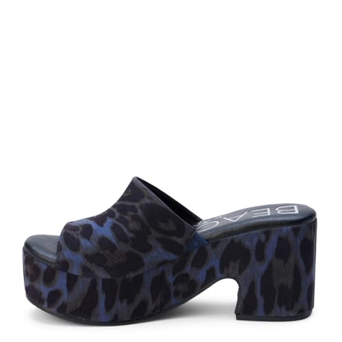 BEACH by Matisse Womens Terry Block Platform Casual Sandals Casual High Heel 3" & Up - Beige4