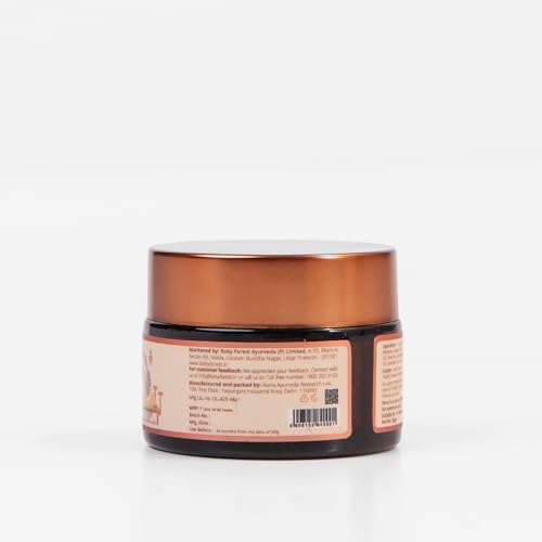 Baby Forest Khilta Mukhra Baby Face Cream for Kids 50g | With Shea Butter, Saffron & Almond Oil | Ayurvedic Natural Face Moisturizer for Boys & Girls | Paraben-Free, Derma Safe, Organic