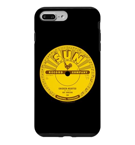 Sun Records X Roy Orbison Chicken-Hearted ���R�[�h���[�x�� �X�}�z�P�[�X iPhone 7 Plus/8 Plus �p