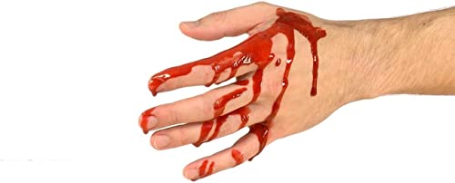 10 Packs Fake Blood Tubes 28ml, Halloween Vampire Zombie Makeup, Realistic SFX for Theatrical Wounds Scars & Costume Parties - Image 4