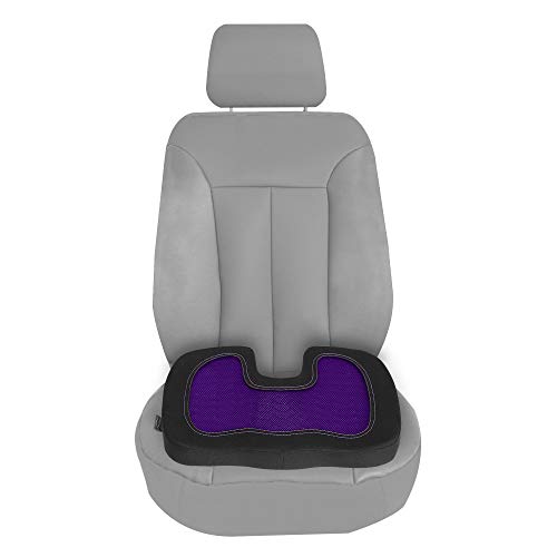 Fh Group Fh1011Purple-Avc Universal Fit Memory Foam Purple Seat Cushion For Anywhere - Tailbone Cushion - Coccyx Cushion For Car, Work, And Home #TOP1