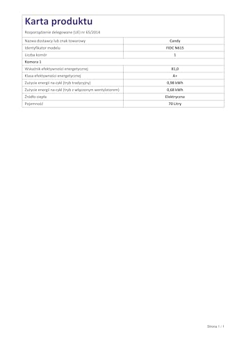 Candy Idea FIDC N615 Four électrique à encastrer ventilé 70 litres Aquactiva grilles latérales système de nettoyage - vue 9