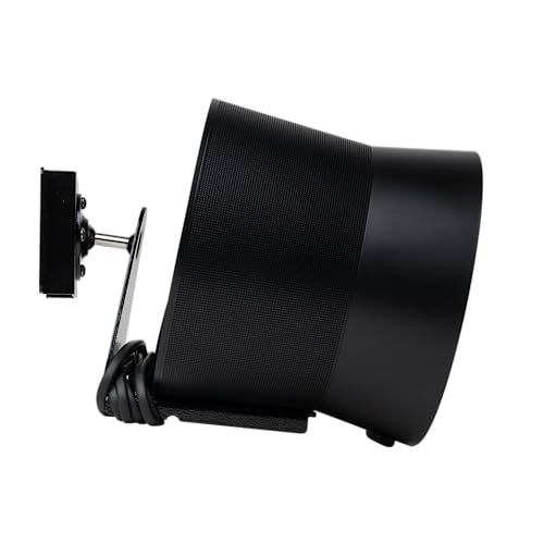 shinar Metal Wall Mount Compatible with Sonos Era 300 Swivels up to 360° / Tilts -70° / +70° Rotation Without Adjusting Screws Max. 12 kg (2-Pack, Black)