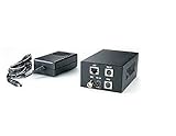  URMET tvcc interfaccia ethernet 1 canale con alimentatore codice 1090/667