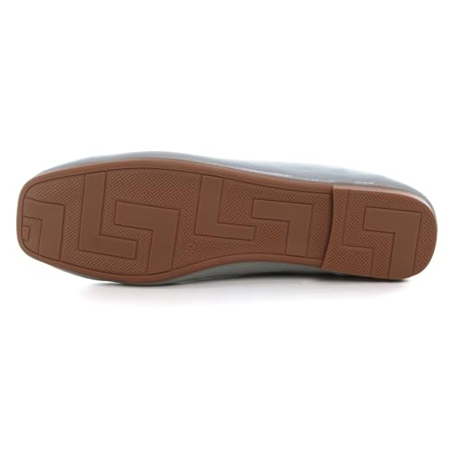 Image of ChaiRong Zhou Women Square Toe Ballets Flats Comfort Slip On Walking Shoes for Driving