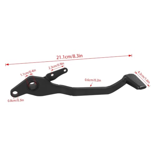 Pedal de palanca de freno trasero estable para conduccion segura en Yamaha YZF-R7 6