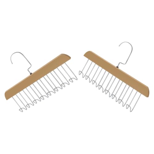 Amosfun 2 Piezas Gancho para Colgar Perchas para Bolsos Ganchos para Bolsas Pequeño Perchero Perchas De Terciopelo Armario Perchas para Pantalones Gancho para Bolsa Yellow Acero Inoxidable