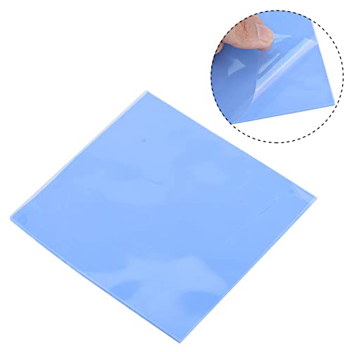 Almofada térmica para CPU, 100 x 100 x 3 mm CPU Chip dissipador de calor resfriamento térmico condut