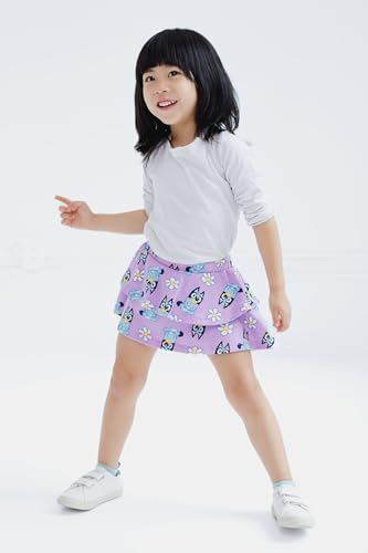 Bluey Floral 2 Pack Skorts Infant to Big Kid3