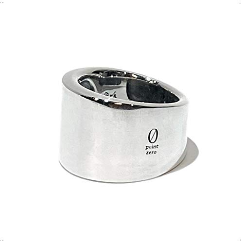 16mm 幅広 平打ちリング シルバー 925 メンズ 男性用 指輪 ポイント0リング (21)