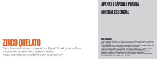 KATIGUÁ Zinco Quelato 100% Vd* Sem Sabor Katiguá 60 Cápsulas De 400Mg Laranja